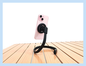 Phổ 360 xoay rắn hình điện thoại linh hoạt ngỗng cánh tay dài lười biếng điện thoại di động Clip chủ đứng - Product Image 6