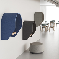 Nouveau Design Bureau Privé Canapé Simple Pod Montage Mural Intérieur Bureau Confidentialité Réunion Canapé Cabine Téléphonique avec Cloison