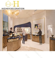 Étagère de présentation de luxe pour parfums et cosmétiques, décoration de boutique, présentoir pour magasin de cosmétiques