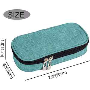 Kadın çocuk markalı Tote çanta termal yalıtımlı su geçirmez çevre dostu dikdörtgen öğle Bento soğutucu fermuar kapatma dayanıklı yapılmış - Product Image 6