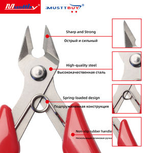 Pince coupante diagonale en acier inoxydable G12 Blique Mouth pour la réparation de téléphones mobiles - Product Image 6