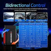 KONNWEI KDIAG 5, Herramienta de Diagnóstico Automotriz OBD2 con Bluetooth, Lector de Códigos, Control Bidireccional, Reinicio de Servicios, Diagnóstico Completo de Sistemas