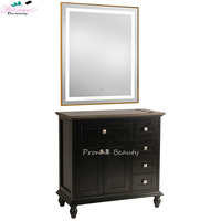 Offre Spéciale table de maquillage multifonctionnelle, élégante, personnalisée, coiffeuse, salon de beauté, miroir