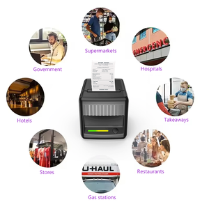 MHT-P80E Impresora Termica De Tickets De Escritorio 80Mm Con Cuchilla Auto Usb + Lan Para Negocios Thermische Bonprinter - Product Image 3