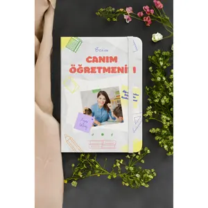 Personalized <b>A5</b> Eco-Friendly Thermo Leather <b>Cover</b> <b>Notebook</b> for Teachers' Day Available in Fabric Paper PVC - Product Image 1