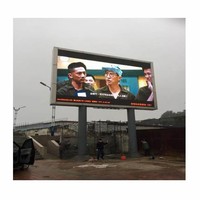 Pantalla LED para Exteriores de Doble Cara, Impermeable, con Protección Solar, de Alta Definición, P6 P8 P10, Pantalla Grande