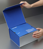 Boîte d'emballage cadeau de luxe imprimée sur mesure avec aimant à rabat avec loquet magnétique et sac