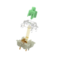 Interrupteur de clavier GATERON Baby Kangaroo 2.0 59g pré-lubrifié, tactile lourd, RGB SMD, pour jeux, mécanique, DIY, Hotswap, 5 broches, OEM