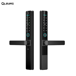 Serrures de porte en aluminium étanches IP65 S601, serrure intelligente Tuya, serrure à empreintes digitales <span class=keywords><strong>double</strong></span> face, serrure à carte TTlock, serrure de porte coulissante - Product Image 2