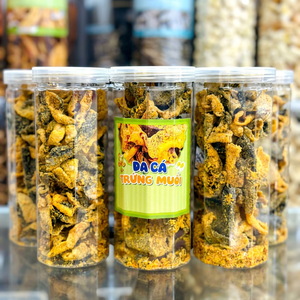 ขนมหนังปลาแซลมอนปรุงรสพร้อมไข่แดงเค็ม เนื้อกรอบ รสชาติอร่อย บรรจุภัณฑ์สุญญากาศแบบแพ็คใหญ่ - Product Image 1