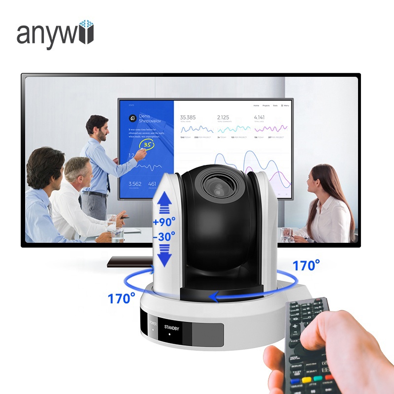 Мини-камера Anywii для видеоконференций, ptz-камера, 10x 3x зум, система для конференц-связи, микрофон, аудиоконференции
