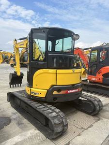 Excavadora Compacta Usada Yanmar VIO55-6, Mini Excavadora de 5 Toneladas, Excavadora Hidráulica con Orugas de Goma para Construcción - Product Image 2