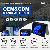 Tablette PC OEM 11 pouces Win 11, écran tactile portable 2 en 1, ordinateur portable 8G 16G+256GB/512GB FHD 1920*1200 IPS, ordinateur portable pour étudiants