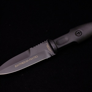 Cuchillo de Combate Táctico Personalizable RE Rome, Hoja de Acero Inoxidable de Alta Calidad, Mango de Goma Fija G10, para Uso Industrial y al Aire Libre - Product Image 5