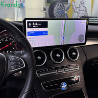 Navigation Android 14,6 pouces pour Mercedes Benz C W205 GLC X253 V W447 2016-2018 Autoradio de voiture avec CarPlay sans fil GPS 4G