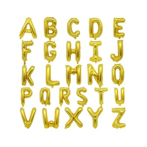 Globo Gigante de <span class=keywords><strong>32</strong></span> Pulgadas para Niños, Decoración para Fiestas de Cumpleaños, Letras del Alfabeto de Helio, Personajes de Mylar, Globo de Aluminio - Product Image 2