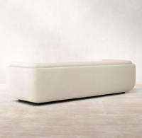 Modernes Hochwertiges Luxus-Leinensofa-Set Wohnzimmermöbel Ecksofa
