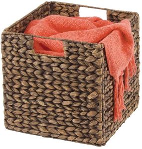 Cesta <span class=keywords><strong>de</strong></span> Paja para Boda, Cesta <span class=keywords><strong>de</strong></span> Almacenamiento <span class=keywords><strong>de</strong></span> Ratán Tejida a Mano, Decoración <span class=keywords><strong>de</strong></span> Pared Estilo Boho, Cestas <span class=keywords><strong>de</strong></span> <span class=keywords><strong>Mimbre</strong></span> Cuadradas Plegables para Escaleras - Product Image 5
