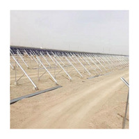 Soporte de Estructura Solar de Brazo Único para Montaje en Suelo, Sistema de Montaje para Granjas Solares Fotovoltaicas, Venta al por Mayor de Angels Solar