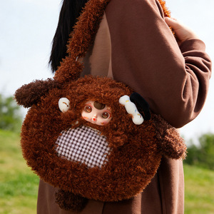 Sac à main en peluche Yu Mo Craft, série Yumi Heartfelt Thoughts Ita Bag, jouet de dessin animé pour fille, cadeau, 11CM-30CM, rembourrage en coton PP - Product Image 1