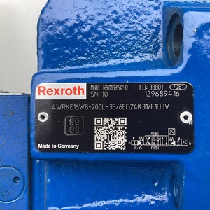 4WRKE16W8-200L-3X/6EG24K31/F1D3V วาล์วควบคุมทิศทางแบบสัดส่วน R901396450, แรงดันสูง 350 บาร์ ควบคุมด้วยระบบไพล็อต - Product Image 3