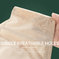 Bande de maintien abdominale et pelvienne en nylon fin, antibactérienne, pour femmes post-partum, avec effet de rehaussement des fesses et de rehaussement du pubis, pour des hanches larges et un effet de symphysis pubienne