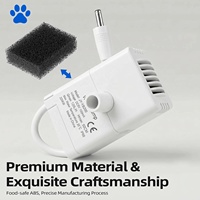 Pompe de rechange submersible ultra-silencieuse pour fontaine à eau pour chat, DC 5V, faible bruit, pour distributeur d'eau pour animaux de compagnie