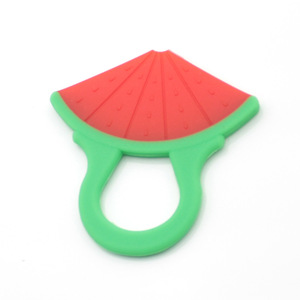 <span class=keywords><strong>Mordedor</strong></span> de silicona de grado alimenticio libre de Bpa para bebé, frutas de goma para lavavajillas, juguetes para morder para bebé - Product Image 3