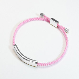 Pulsera y brazalete de moda de acero inoxidable 316L resistente al agua y al deslustre, chapado en oro de 14K y 18K, ajustable, para mujer. - Product Image 5