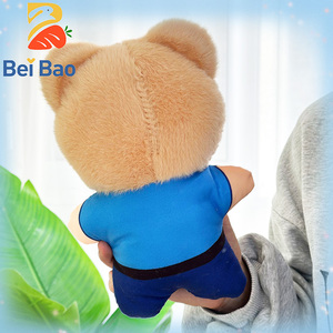 ตุ๊กตาหมีเท็ดดี้ขนาดเล็กคุณภาพสูง พร้อมเสื้อผ้า ของเล่นตุ๊กตาสัตว์น่ารัก ของขวัญสำหรับเด็ก เนื้อผ้านุ่ม - Product Image 5