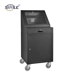 CHNSMILE 하이 퀄리티 스틸 모바일 워크샵 컴퓨터 캐비닛 4 바퀴 사용자 정의 PC 컴퓨터 캐비닛 판금 제작 - Product Image 3