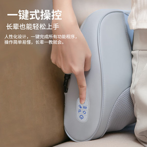 Coussin de massage Haier JH-017 rechargeable pour le cou, les épaules, le dos, les jambes et les pieds, avec compresse chaude électrique pour la maison et la voiture - Product Image 4