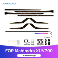 KYNCHO Pour Mahimdra XUV 700, éclairage ambiant LED pour voiture, lampes LED pour l'intérieur de la voiture, éclairage ambiant automobile LED