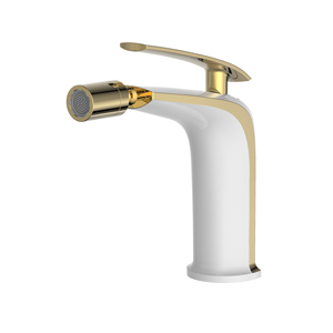 Thiết bị vệ sinh Brass xử lý duy nhất rửa tay lưu vực vòi nước hiện đại sàn gắn đồng hồ đo lưu vực trộn tap nhựa Lõi van - Product Image 1