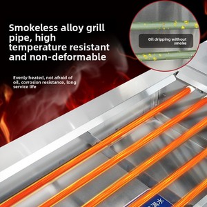 Cuisine extérieure moderne haut de gamme Vimo Sheng en acier inoxydable avec revêtement en poudre, barbecue au charbon de bois à 3 brûleurs, sécurité, montage facile, extérieur K - Product Image 3