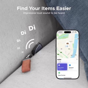 CM816 UGREEN Smart Tag, traceur de clés, localisateur d'objets, étiquette intelligente avec une autonomie de batterie jusqu'à 2 ans pour <span class=keywords><strong>iPhone</strong></span> <span class=keywords><strong>Apple</strong></span> Find My - Product Image 4