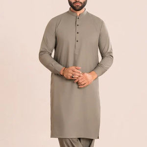 Fabricants professionnels de Salwar Kameez pour hommes, faible MOQ, nouvelle collection, coton de haute qualité, tenue de soirée, options personnalisées, service OEM - Product Image 6