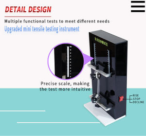 Enstrüman elektronik TPU PVC için otomobil görünmez araba kaplama şeffaf Film çekme test makinesi yüksek doğruluk 1% - Product Image 6
