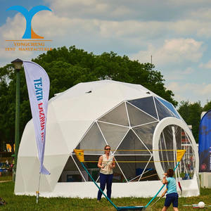 Dôme géodésique Prix d'usine Tente de villégiature Tente dôme en PVC Extérieur Hôtel Camping Dôme Maisons Maison à bulles à vendre - Product Image 1