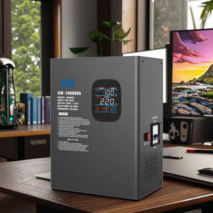 KEBO AUTOMATISCHE VOLTAGE REGULATOR EENFASE KWB 10000VA WANDMONTAGE VOLLEDIG LED DISPLAY KOPER AC 98% RENDEMENT - Product Image 2