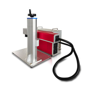 เครื่องทำเครื่องหมายเลเซอร์ไฟเบอร์20W 20X สูงสุดพร้อมแหวนสแกน RC1001ขนาด200*200มม. ถ้วยปากกาหมุนแว่นตาและบัตรทดสอบ - Product Image 6