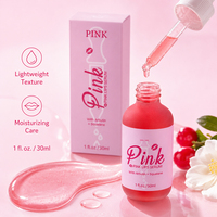 Sérum Lèvres Rose pour Pigmentation Foncée – Éclaircissant Rapide, Exfoliant & Repulpant, Hydratant Brillant – Traitement Marque Privée