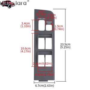 Copertura del Pannello di Controllo Alzacristalli per <span class=keywords><strong>Toyota</strong></span> Land Cruiser LC80 FZJ80 4500 1991-1997, Versioni LHD/RHD - Product Image 2