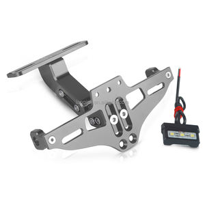 Accessoires de moto pour BMW <span class=keywords><strong>F700</strong></span> <span class=keywords><strong>GS</strong></span> F 700 <span class=keywords><strong>GS</strong></span> 2011-2017 2016 F700GS Porte-plaque d'immatriculation arrière réglable - Product Image 5