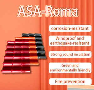 ASA PVC Çatı Kaplaması Su Geçirmez Plastik Çatı Levhası Büyük Dalga Çatı Panelleri Villa İçin - Product Image 3