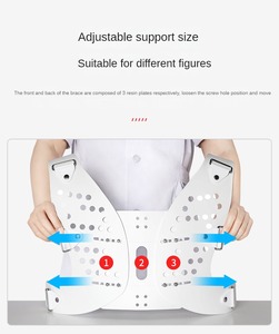 Unisex Opblaasbare Airbag Thoracale Wervelkolom Vaste Brace Lichtgewicht Ademende Compressie Gear Spinale Fractuur Operatie