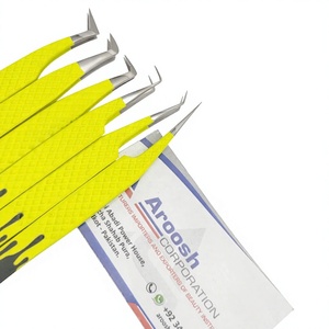 ชุดแหนบขนตาสแตนเลสแบบมืออาชีพชุดขนตาปลอมจับเพชร - Product Image 1