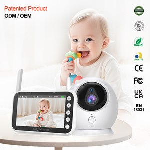 Anicebb, Fabricante Chino de Cámaras de Seguridad para el Hogar, Reproductor de Música con Audio Bidireccional de 4.3 Pulgadas, Visión Nocturna, Canciones de Cuna, Alimentación, 720P Integrado - Product Image 2