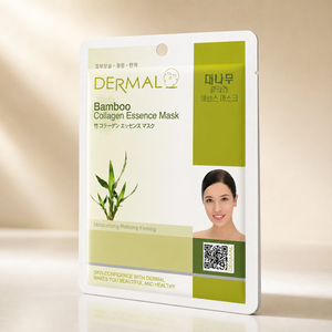 Mascarilla Facial de Esencia de Colágeno de Bambú Dermal, 23 g, Mascarilla Facial Hidratante, Refinadora y Reafirmante - Product Image 2