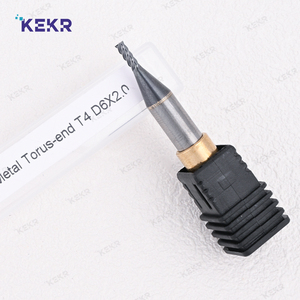 Xtcera Nha Khoa Kim Loại Phay Mũi Khoan Chân 6Mm Phòng Thí Nghiệm CAD Cam Kim Loại 50Mm Khoan Chiều Dài PMMA Phay Mũi Khoan 6 Phay Mũi Khoan Cho Titanijm - Product Image 2